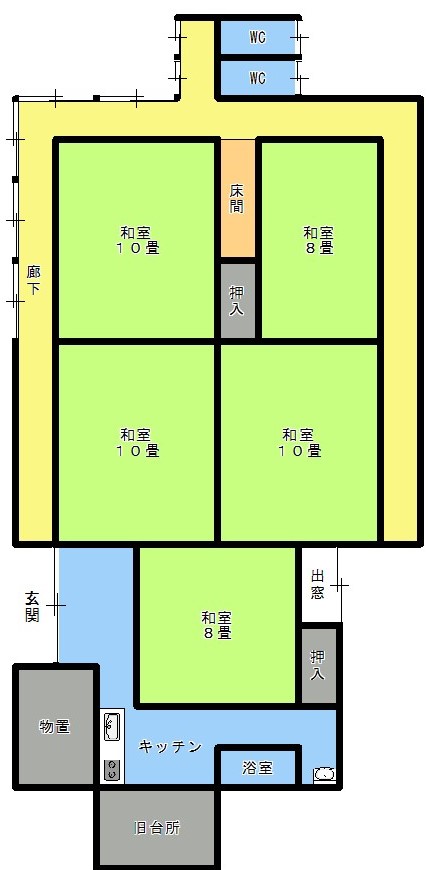竹林付きの古民家