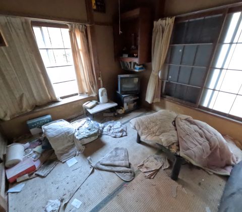 船田：川のすぐそば、5月にはホタルが舞う